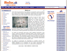 Tablet Screenshot of medios.us